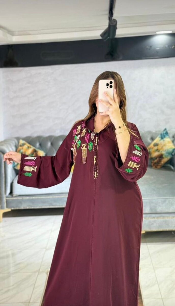 Robe Abaya Colorée Femmes