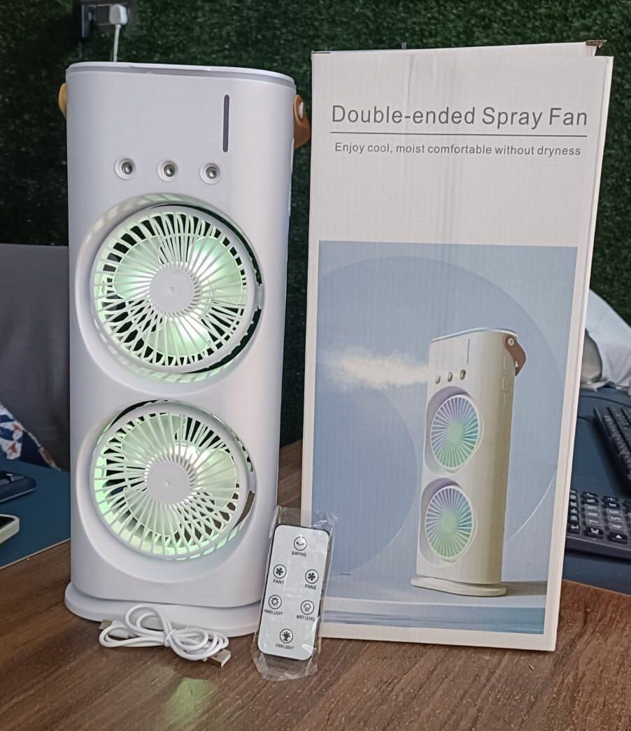 Ventilateur brumisateur LED