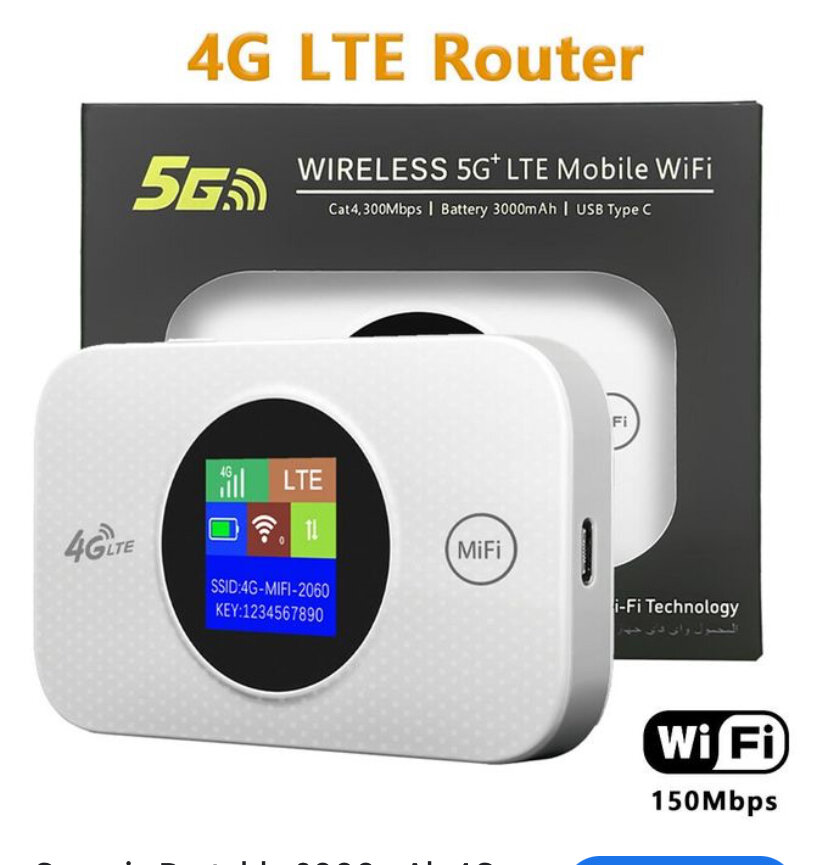 Routeur 4G LTE WiFi Mobile