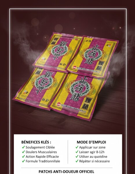 Patch de soulagement de douleur