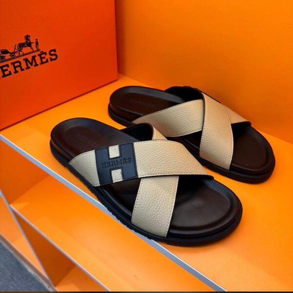 Sandales en cuir Hermès