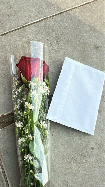 Rose Rouge en Solo Bouquet