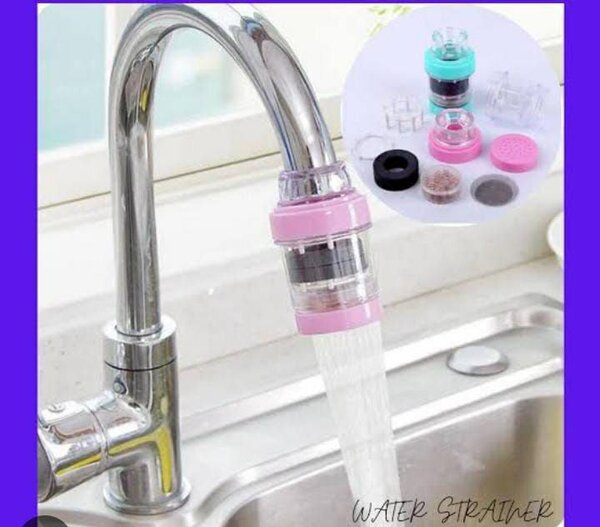 Filtre pour robinet en 3 couleurs