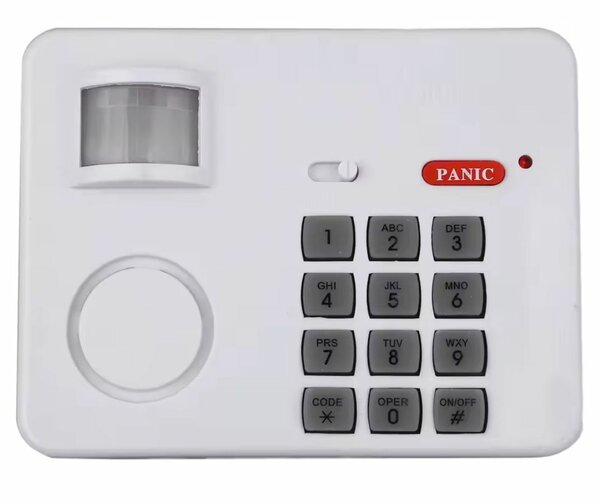 Détecteur de mouvement avec clavier