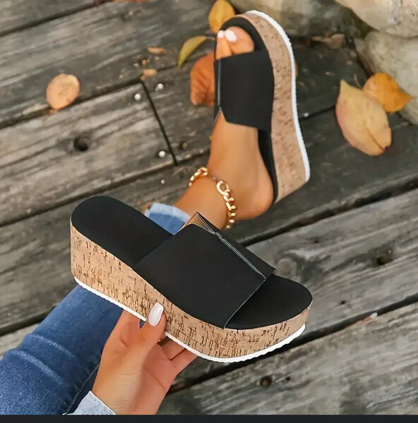 Sandales Compensées Mode Femme