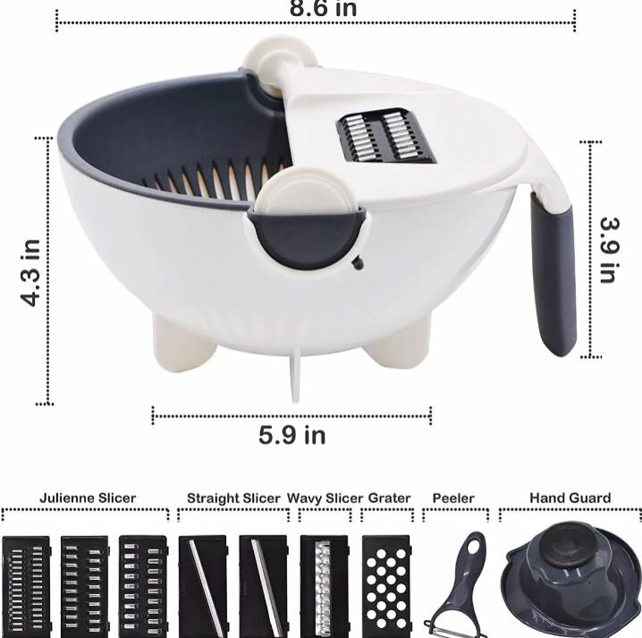 Râpe Multifonctionnelle 8 en 1