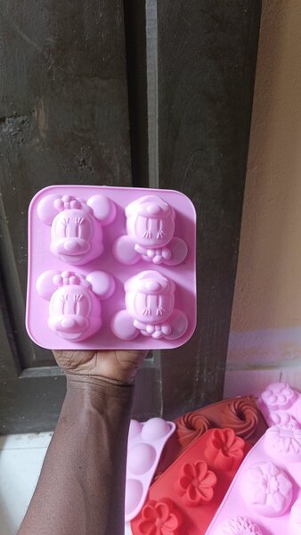 Moule Silicone Minnie Rose