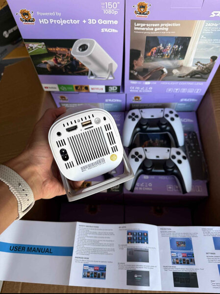 Projecteur HD 1080p avec jeu 3D