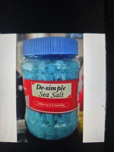 De-simple Sea Salt Exfoliant