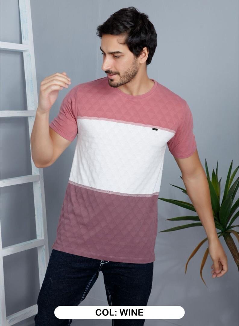 T-shirt colorblock pour homme