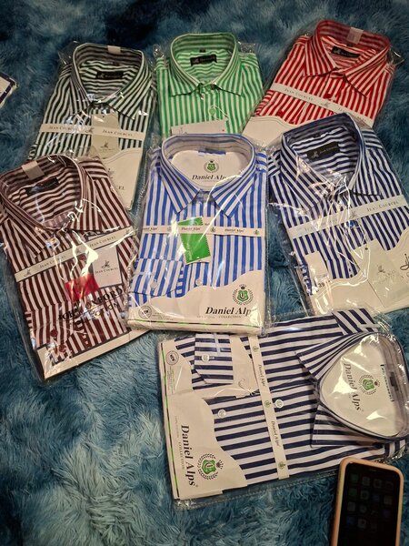 Chemises élégantes homme multicolores