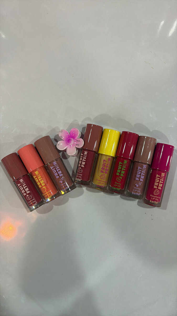 Ensemble de maquillage floral