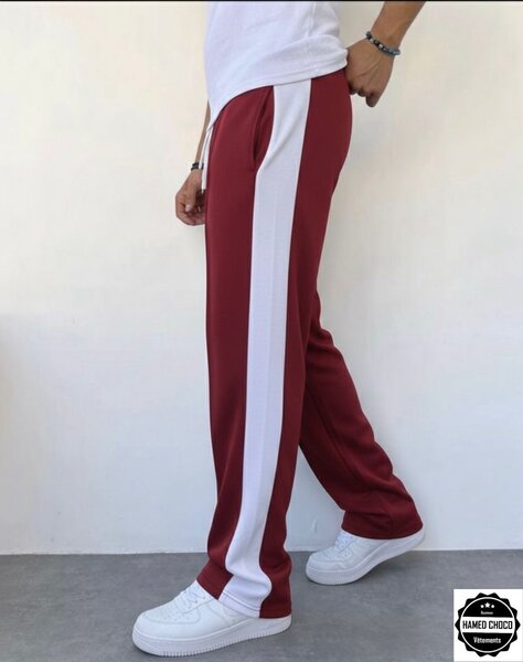 Pantalon de Sport Rouge Homme