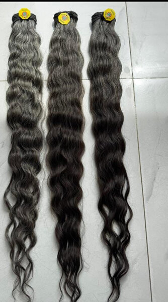 cheveux  indienne ondulé