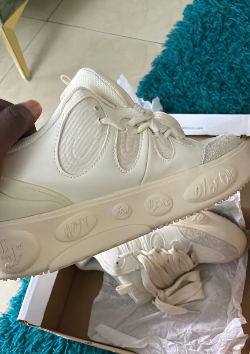 Chaussures Puma blanches pour homme