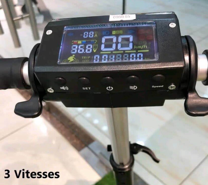 Trottinette électrique 3 vitesses