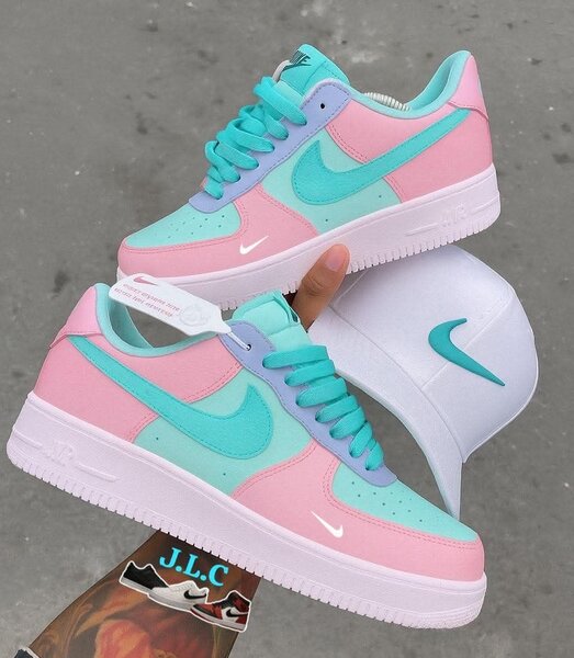 Chaussures Nike personnalisées pastel