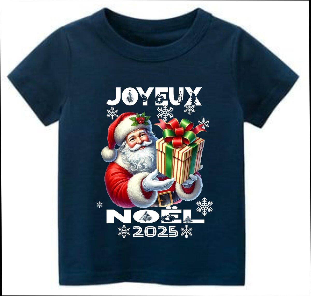 T-shirt Noël Père Noël 2025