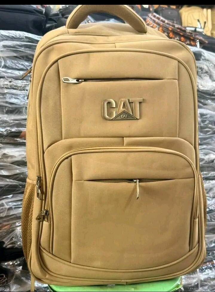 Sac à dos CAT en nylon beige