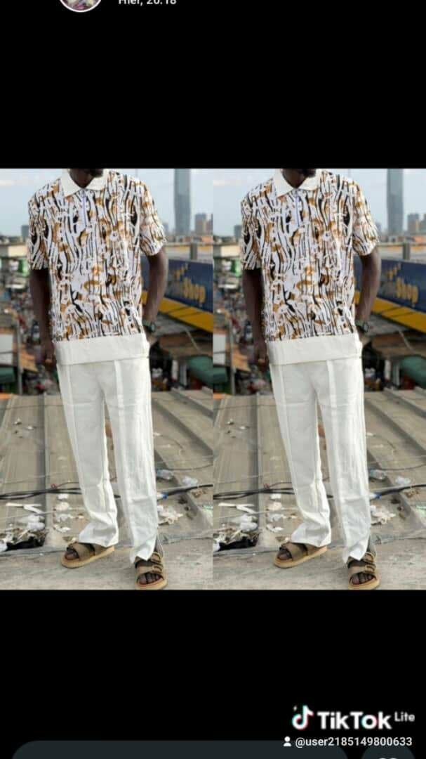 Ensemble chemise homme