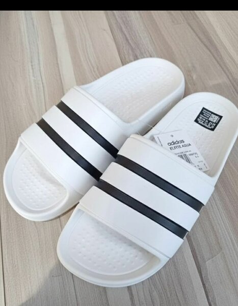 Adidas Adilette Aqua blanc