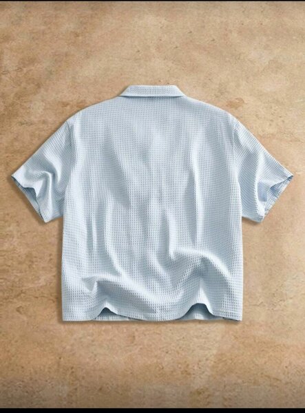 Chemise Homme Casual Bleu