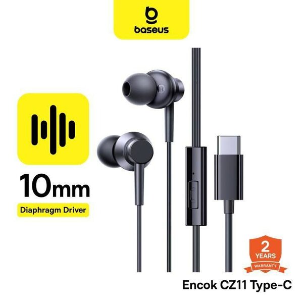 Baseus Encok CZ11 Écouteurs Filaire