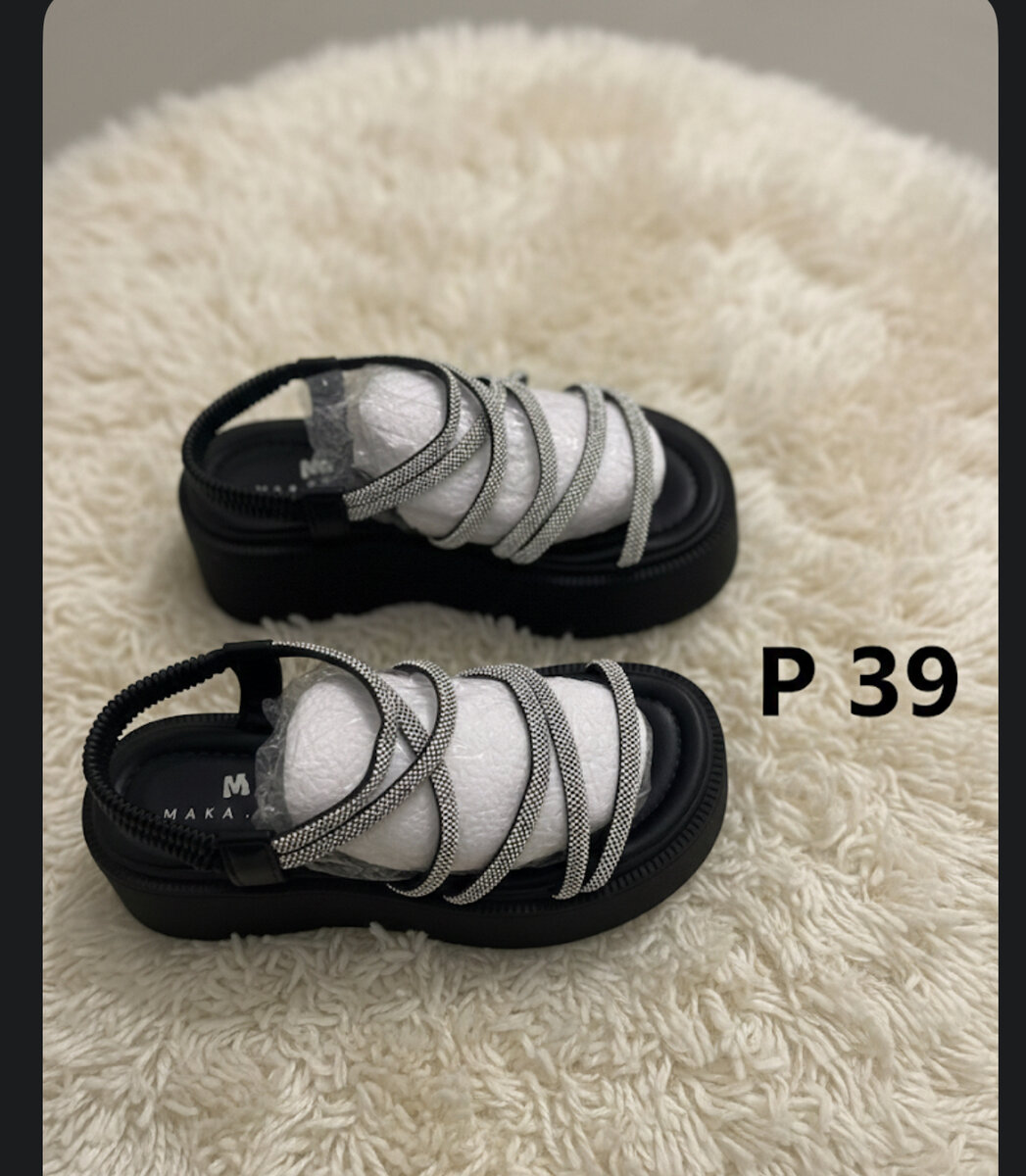 Sandales brillantes P39