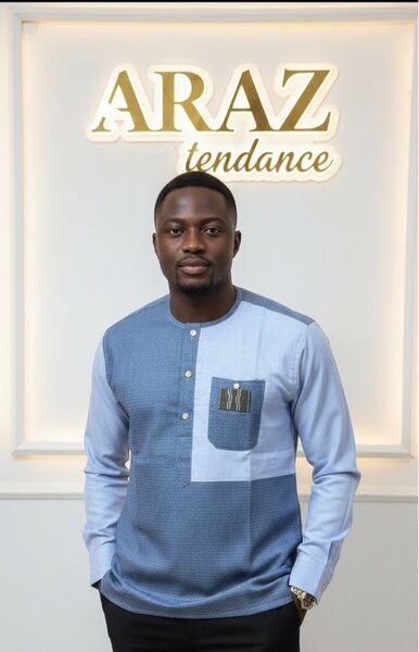 Chemise à motifs élégante