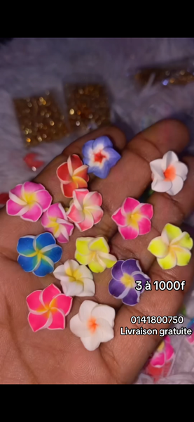 Charms fleur 3 a 1000f