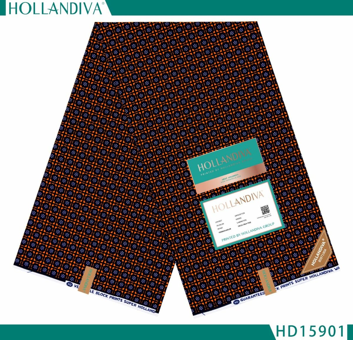 Tissu Wax Africain Hollandais