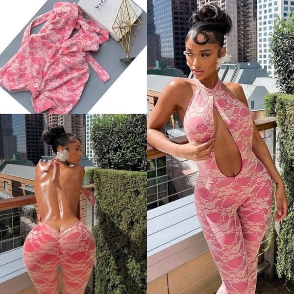 Combinaison dentelle sexy