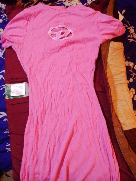 Robe rose élégante