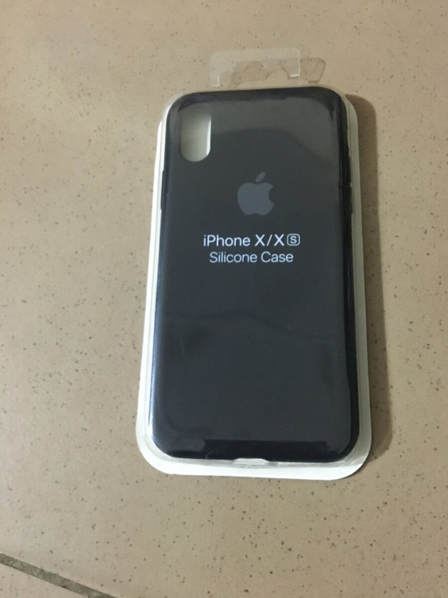 Coque Silicone iPhone X/XS