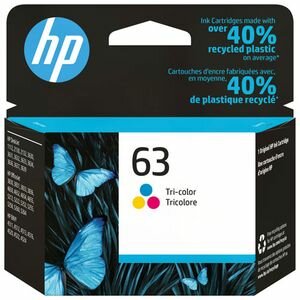 Cartouche HP 63 Tricolore