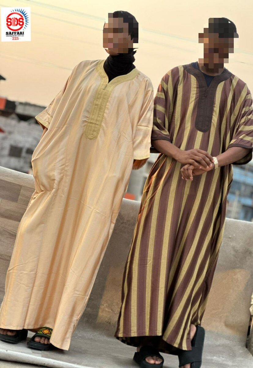 Kaftan africain couple