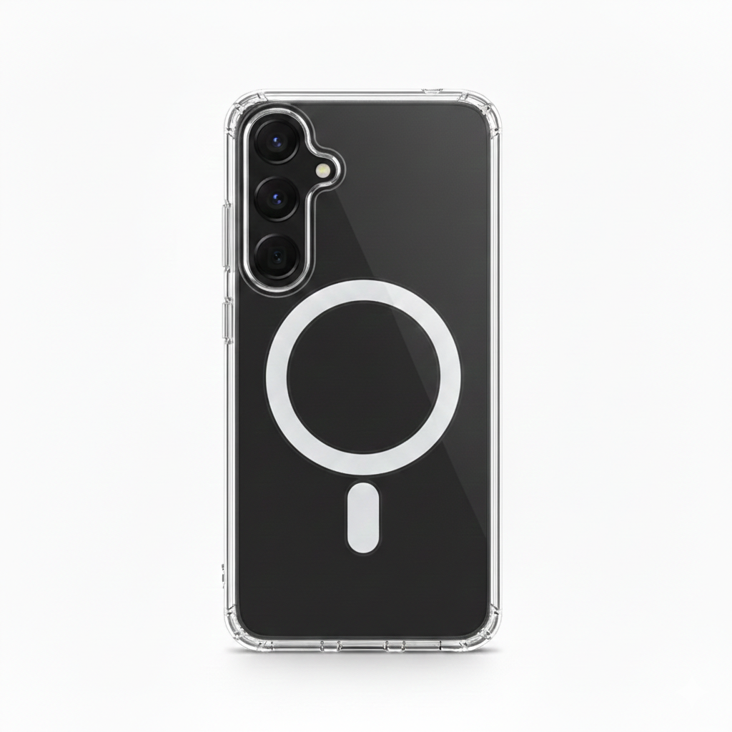 Coque transparente magnétique Samsung A56