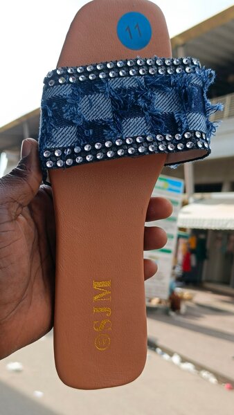 Sandales en jean pour femmes