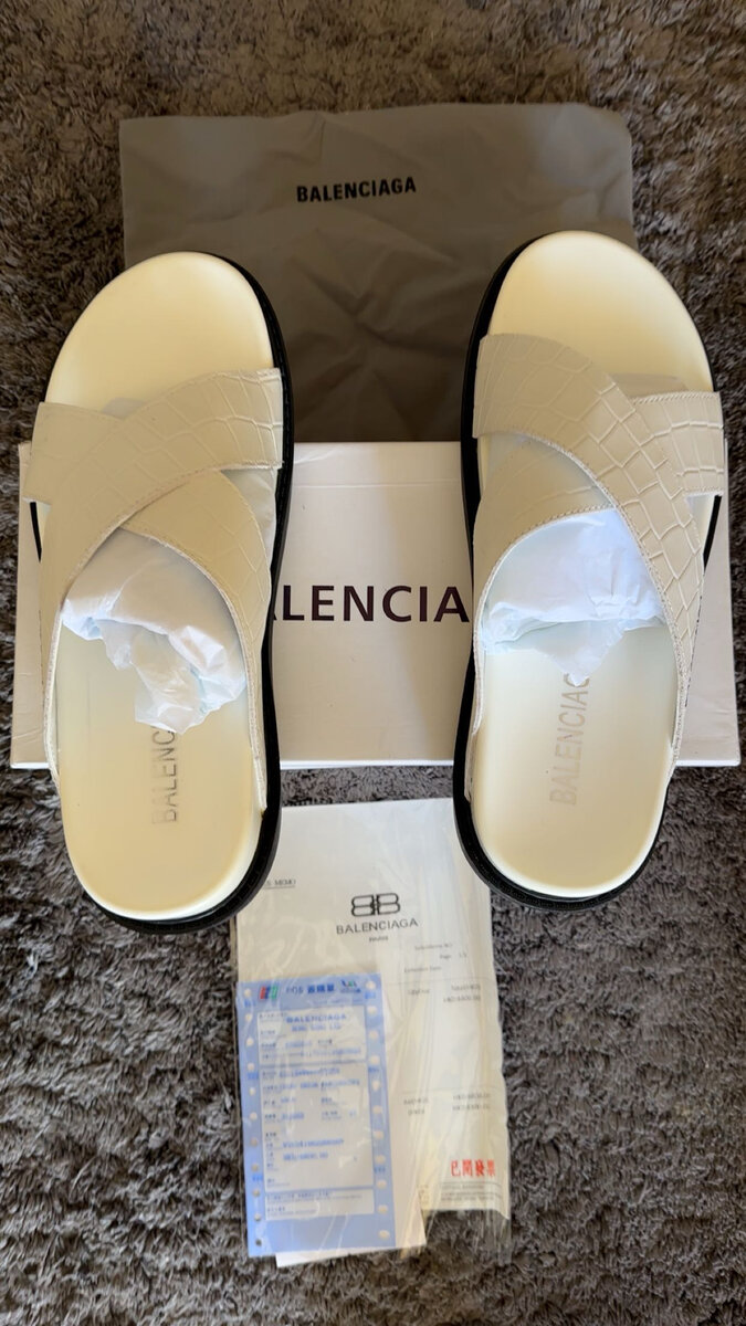 Mules de luxe en cuir