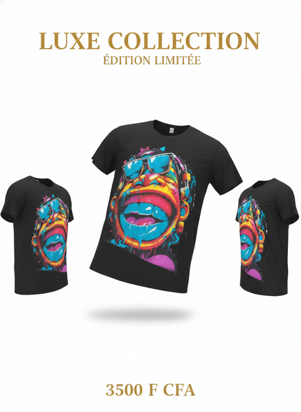T-shirt Artistique Édition Limitée
