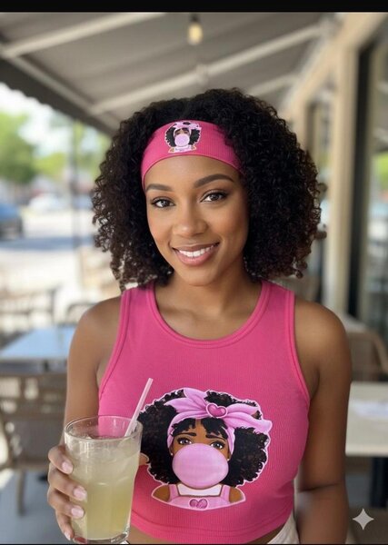 Ensemble débardeur et bandeau