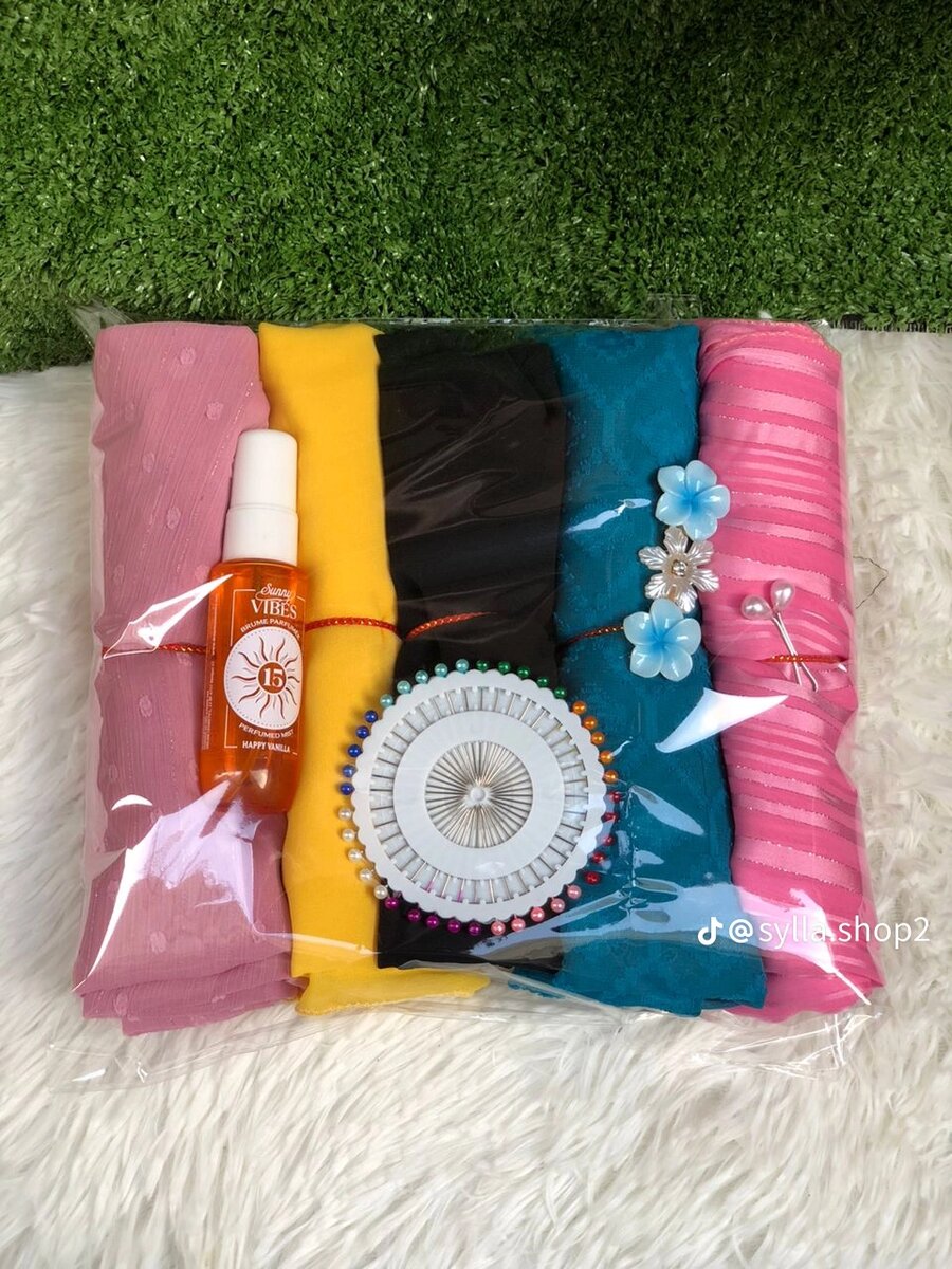 Lot de Hijabs Colorés