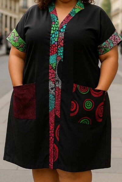 Robe chic grande taille