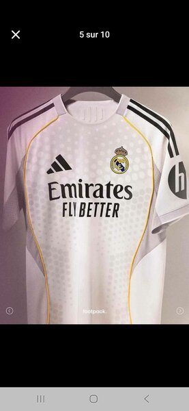 Maillot Real Madrid 2025