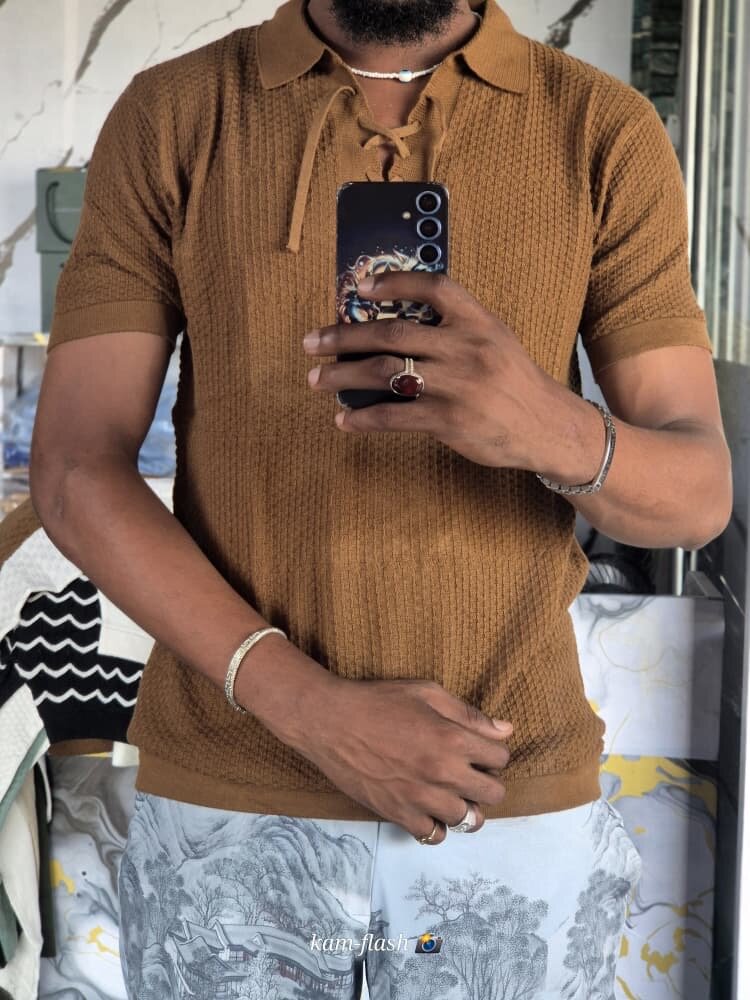 Polo en maille élégante