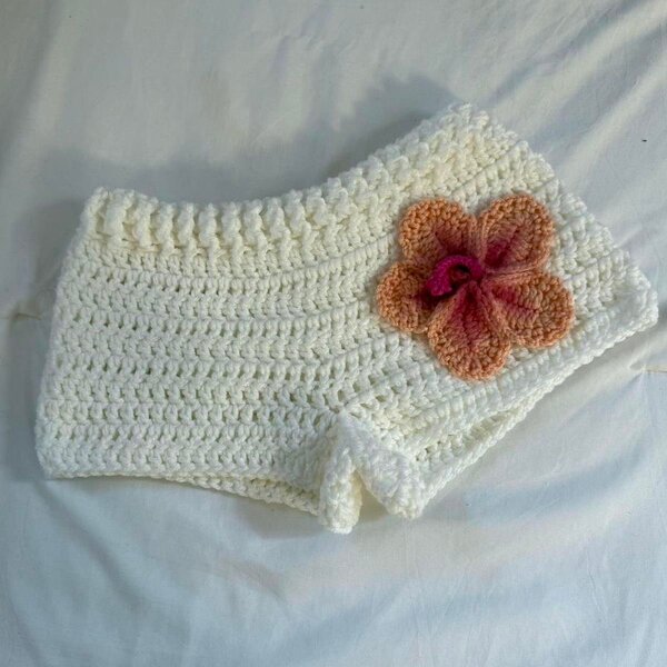 Shorts en crochet enfant