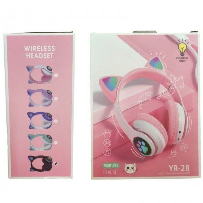 Casque audio sans fil chat