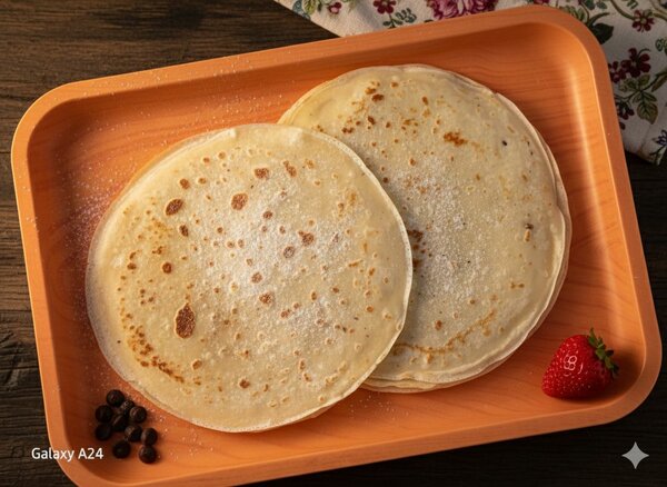 Crêpes fines et délicieuses