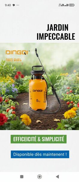 Pulvérisateur à Pression 5L