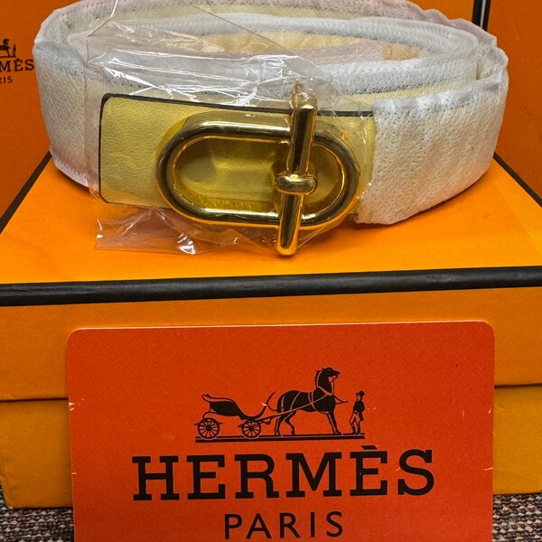 Ceinture en cuir Hermès